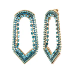Clearance Precious pierced stud earrings - turquoise Percées / Tiges