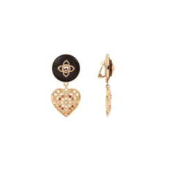 Online Prestige clip-on earrings - red Clips