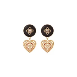 Online Prestige clip-on earrings - red Clips
