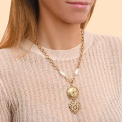 New Prestige pendant necklace - gold Pendentifs Et Médailles