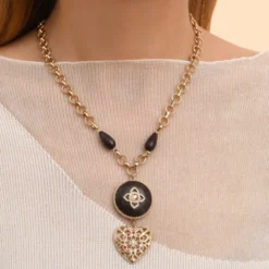 Clearance Prestige pendant necklace - red Pendentifs Et Médailles