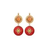 Clearance Prestige sleeper earrings - roses Dormeuses