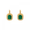 Online Sun sleeper earrings - green Dormeuses