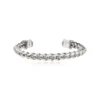 Sale Tess Adjustable Bangle Bracelet - Silver Joncs