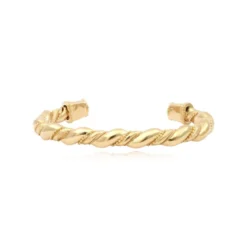 Outlet Tess adjustable thin bangle bracelet - gold Joncs