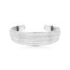 Online Tess bangle bracelet - silver Joncs