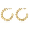 Hot Tess hoop earrings - gold Créoles
