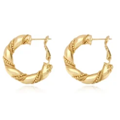 New Tess small hoop earrings - gold Créoles