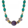 Discount Tiki adjustable necklace - turquoise Colliers XXL