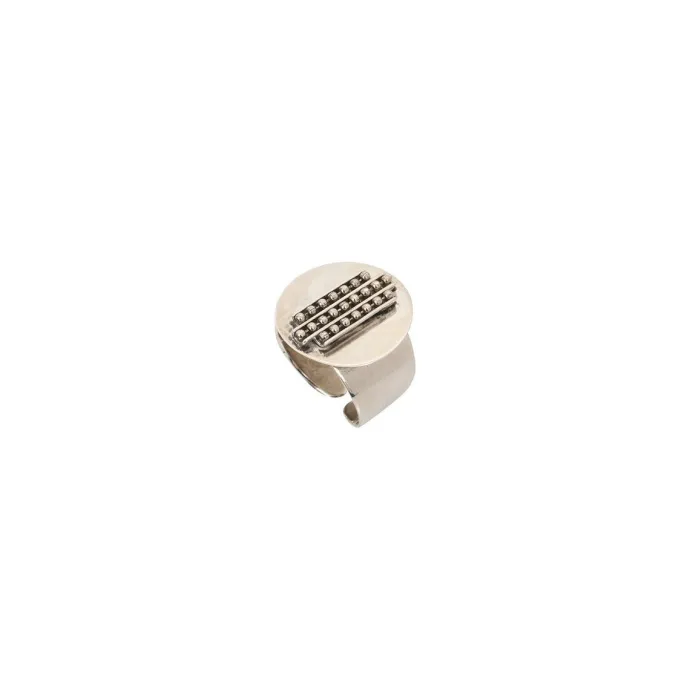 Hot Wide adjustable Hawaii ring - silver Bagues Ajustables|Bagues Grandes Tailles