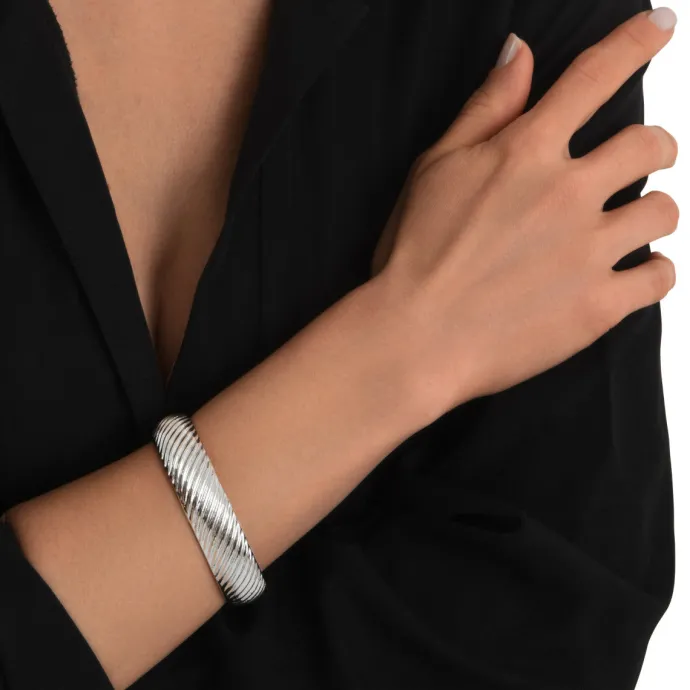 Best Zaza bangle bracelet - silver Joncs|Bracelets XXL