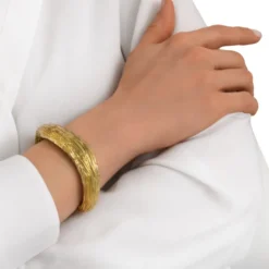 Online Zaza cuff bracelet - gold Manchettes|Bracelets XXL