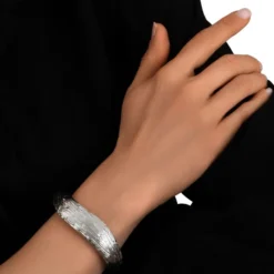 Outlet Zaza cuff bracelet - silver Manchettes|Bracelets XXL