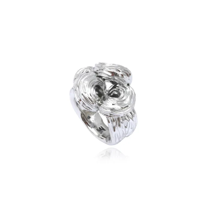 Hot Zaza ring - silver Bague XXL