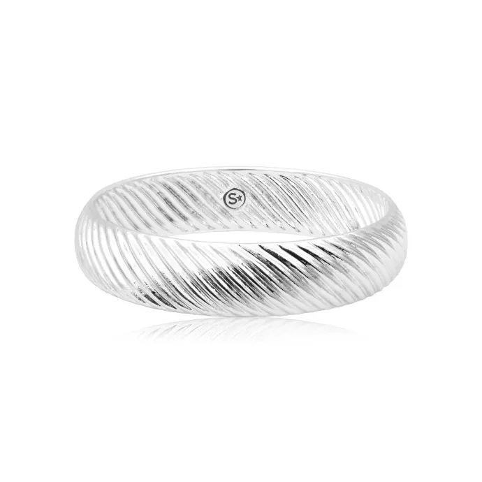 Best Zaza thin bangle bracelet - silver Joncs|Bracelets XXL