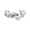 Discount Zaza wide bangle bracelet - silver Manchettes|Joncs