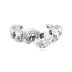 Discount Zaza wide bangle bracelet - silver Manchettes|Joncs